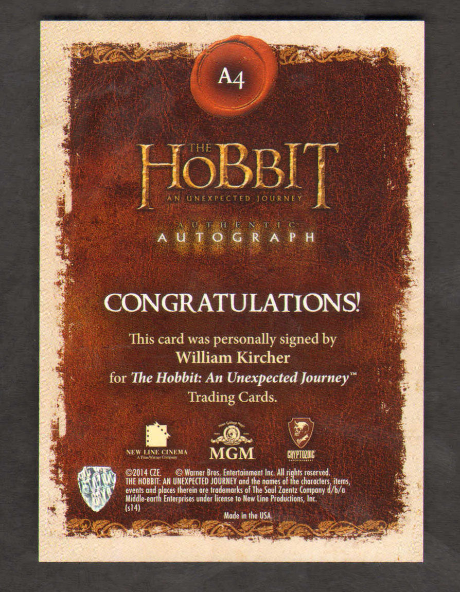 
                  
                    The Hobbit Cryptozoic Trading Cards 160pc LOT with 21 Cards Signed by Martin Freeman, Ian Holm, Richard Armitage, Andy Serkis, Lee Pace, Sylvester McCoy, Ken Stott, James Nesbitt, & More
                  
                