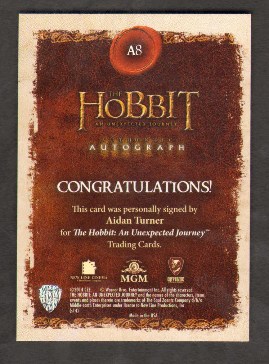 
                  
                    The Hobbit Cryptozoic Trading Cards 160pc LOT with 21 Cards Signed by Martin Freeman, Ian Holm, Richard Armitage, Andy Serkis, Lee Pace, Sylvester McCoy, Ken Stott, James Nesbitt, & More
                  
                