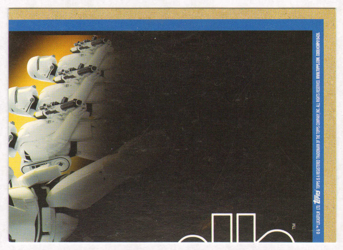 
                  
                    Kevin Smith as Stormtrooper in Star Wars: The Force Awakens Signed Topps 'The First Order' Trading Card #97
                  
                