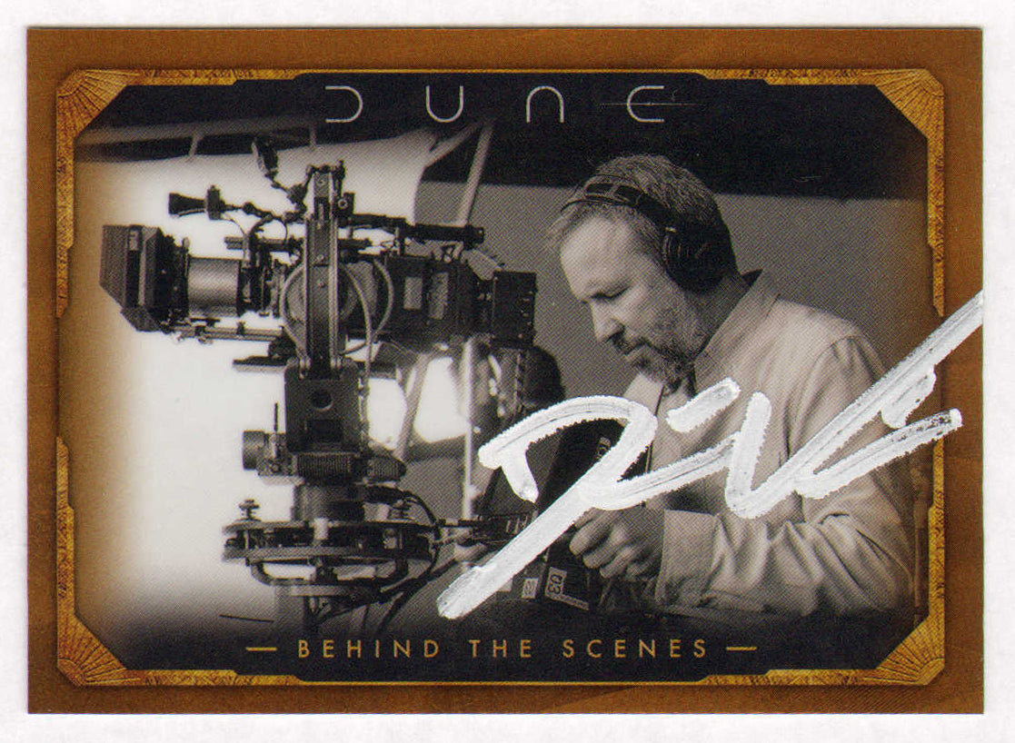 
                  
                    Denis Villeneuve Director of Dune: Part One Signed Topps Behind the Scenes Trading Card #BTS-4
                  
                