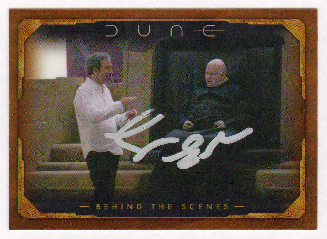 
                  
                    Stellan Skarsgård as Baron Harkonnen in Dune: Part One Signed Topps Behind the Scenes Trading Card #BTS-18
                  
                
