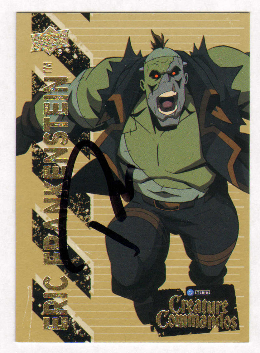 
                  
                    David Harbour as Eric Frankenstein in Creature Commandos Signed Upper Deck Trading Cards #5
                  
                