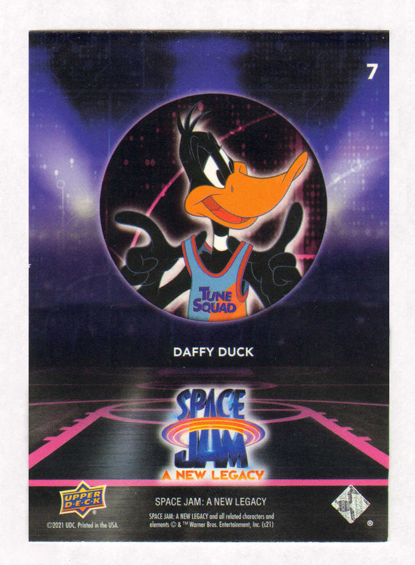 
                  
                    Eric Bauza as Daffy Duck in Space Jam: A New Legacy Signed Upper Deck Trading Card #7
                  
                
