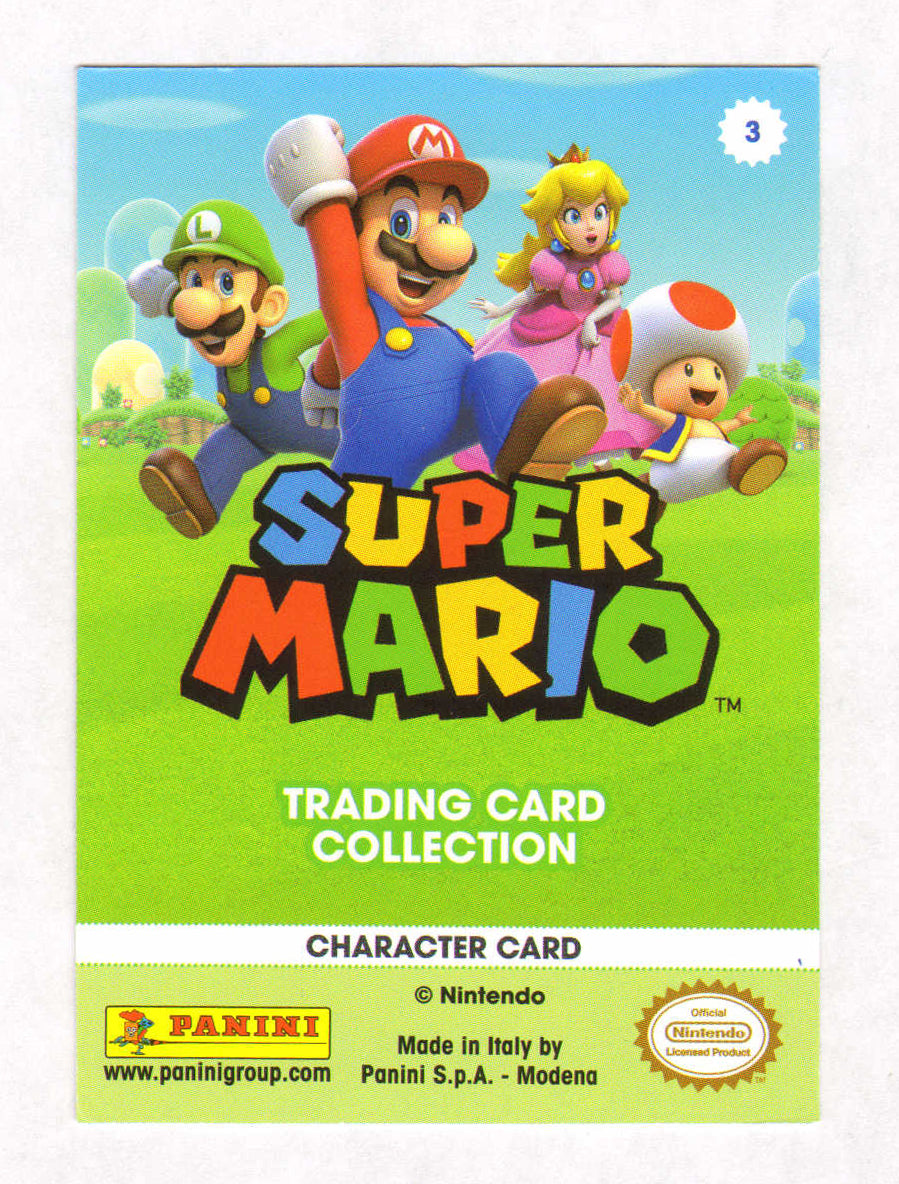 
                  
                    Jen Taylor as Princess Peach in Super Mario Signed Panini Trading Card #3 with Character Name
                  
                