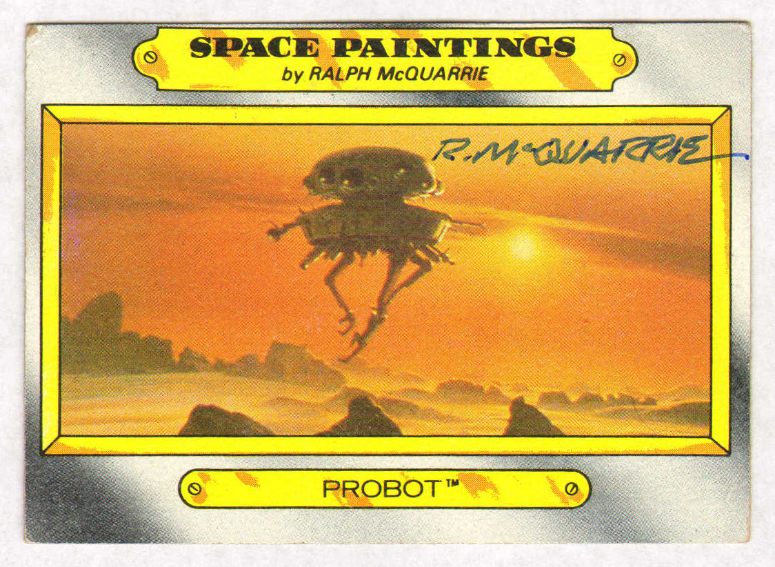 
                  
                    Ralph McQuarrie Concept Artist for Star Wars: The Empire Strikes Back Signed Topps Star Wars Trading Card #118
                  
                