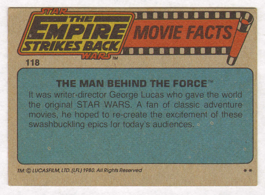 
                  
                    Ralph McQuarrie Concept Artist for Star Wars: The Empire Strikes Back Signed Topps Star Wars Trading Card #118
                  
                