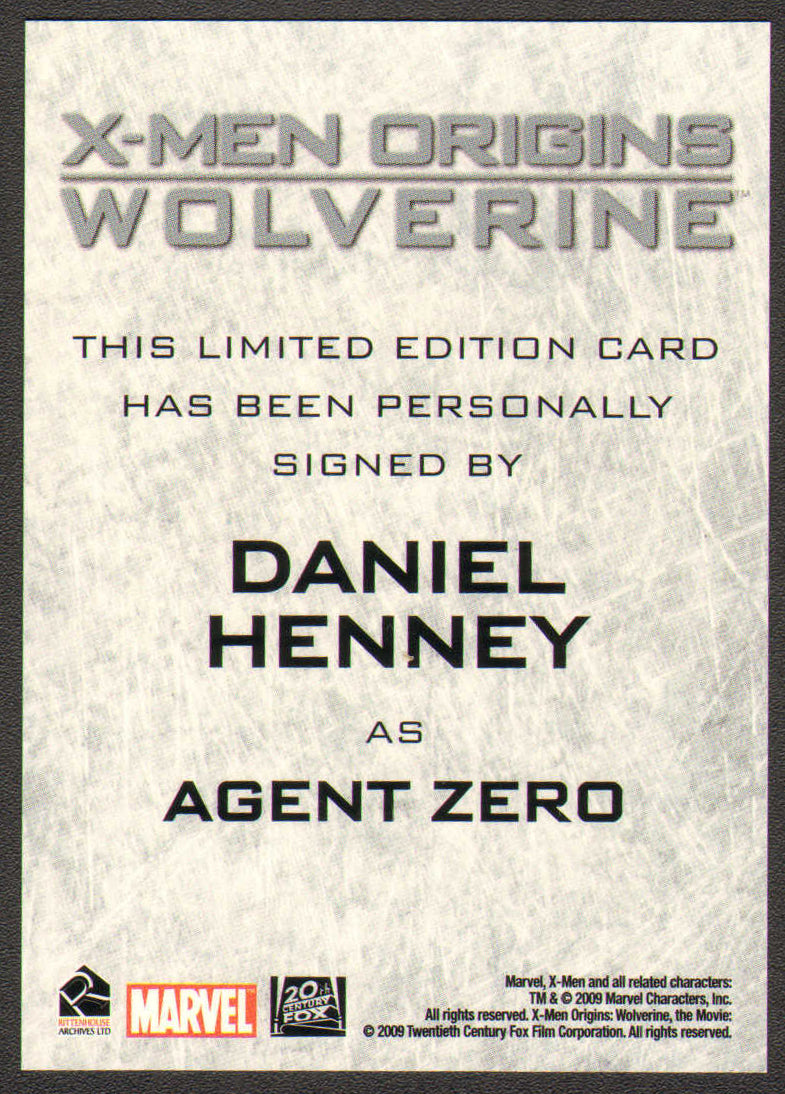 
                  
                    X-Men Origins: Wolverine Rittenhouse Trading Cards 125pc LOT with 16 Cards Signed by Hugh Jackman, Ryan Reynolds, Liev Schreiber, Danny Huston, will.i.am, Lynn Collins, Kevin Durand, Taylor Kitsch, Gavin Hood, & More
                  
                