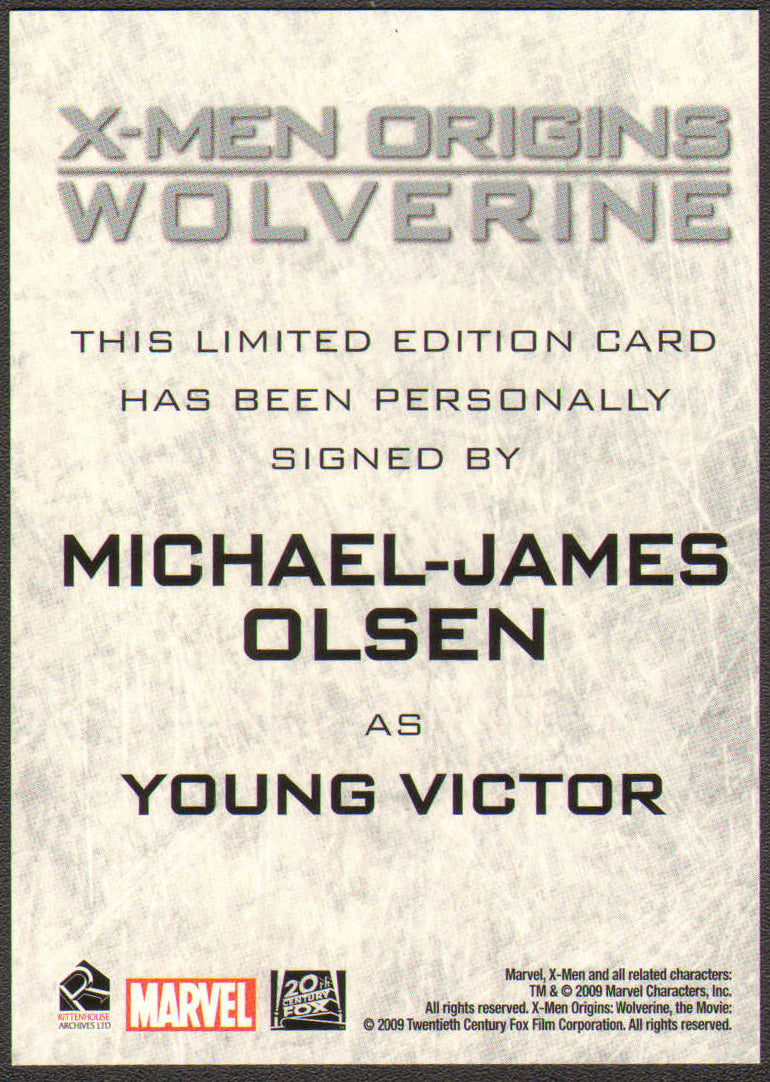 
                  
                    X-Men Origins: Wolverine Rittenhouse Trading Cards 125pc LOT with 16 Cards Signed by Hugh Jackman, Ryan Reynolds, Liev Schreiber, Danny Huston, will.i.am, Lynn Collins, Kevin Durand, Taylor Kitsch, Gavin Hood, & More
                  
                
