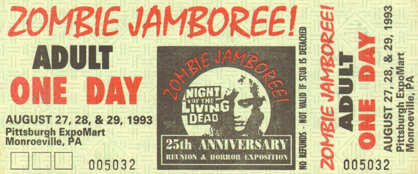 
                  
                    Keith Wayne as Tom from Night of the Living Dead Signed Zombie Jamboree Ticket
                  
                