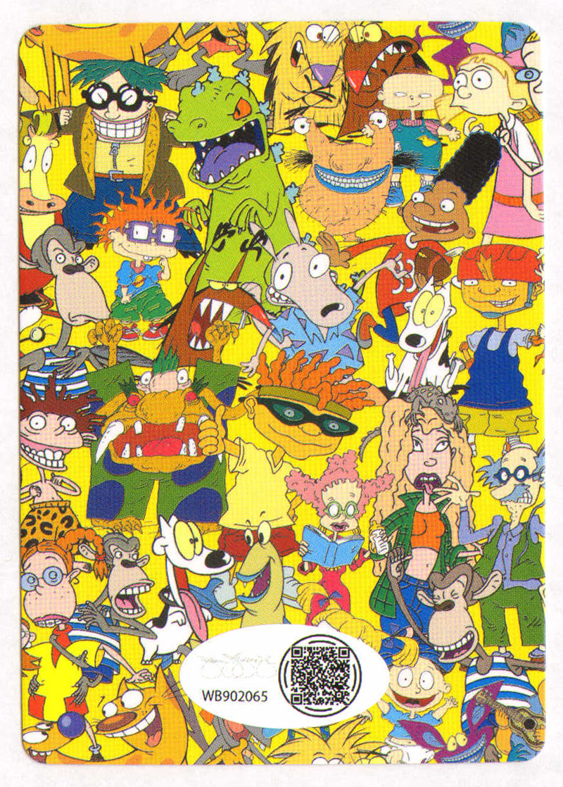 
                  
                    Carlos Alazraqui as Rocko in Rocko's Modern Life (JSA) Signed Rocko Rama Nickelodeon Playing Card
                  
                