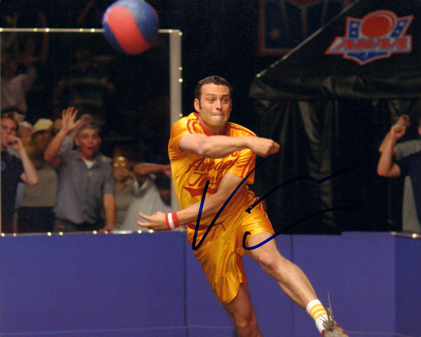 
                  
                    Vince Vaughn as Peter La Fleur & Ben Stiller as White Goodman in Dodgeball Signed 8x10 Photo 2pc LOT
                  
                