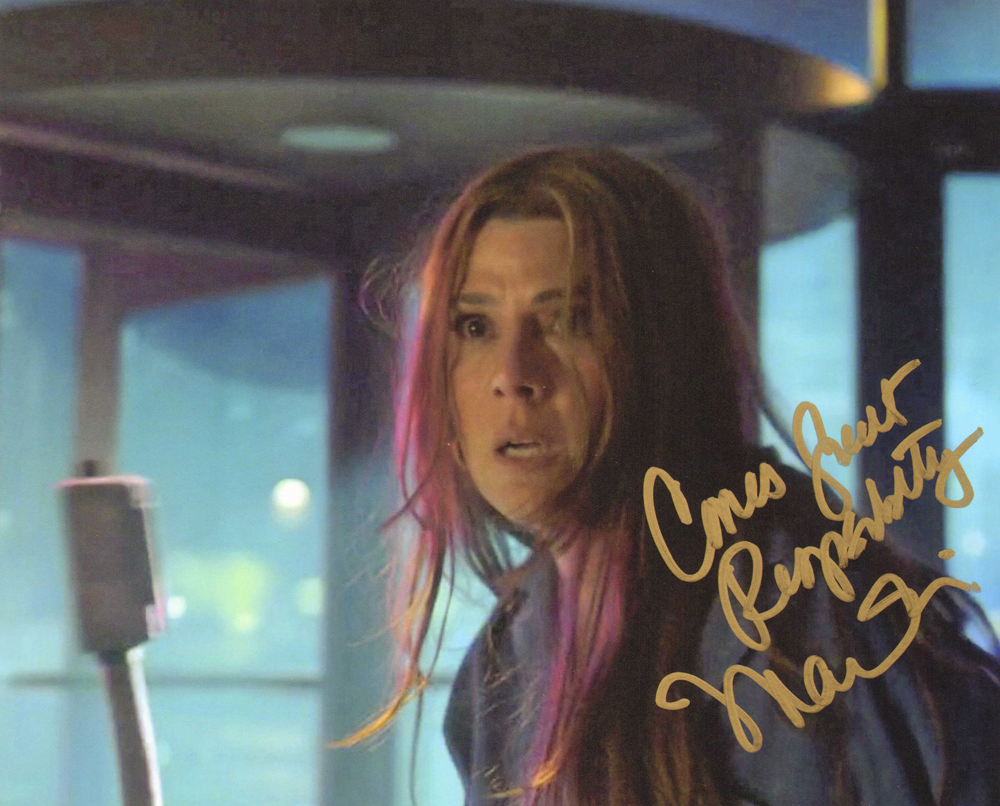 
                  
                    Marisa Tomei as Aunt May Parker in Spider-Man: No Way Home Signed 2pc Set of 8x10 Photos with Quotes
                  
                