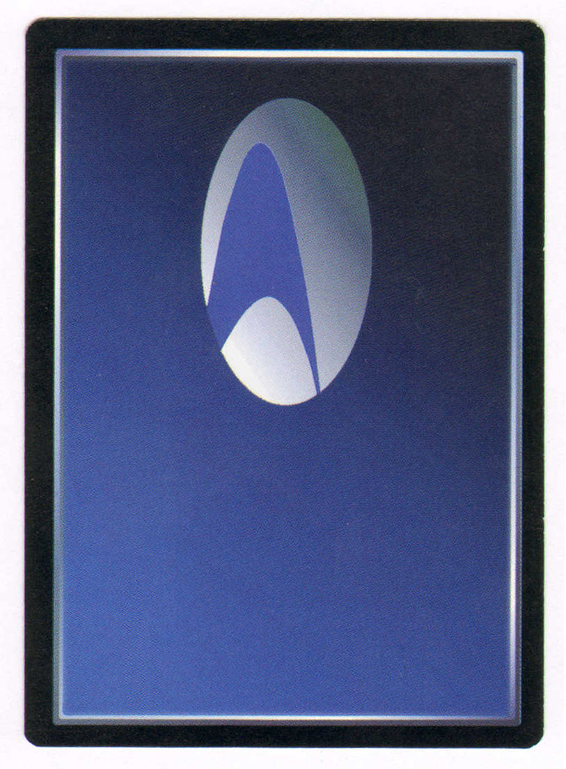 
                  
                    John de Lancie as Q in Star Trek: Deep Space Nine Signed Star Trek 'Dilemma' CCG Trading Card
                  
                