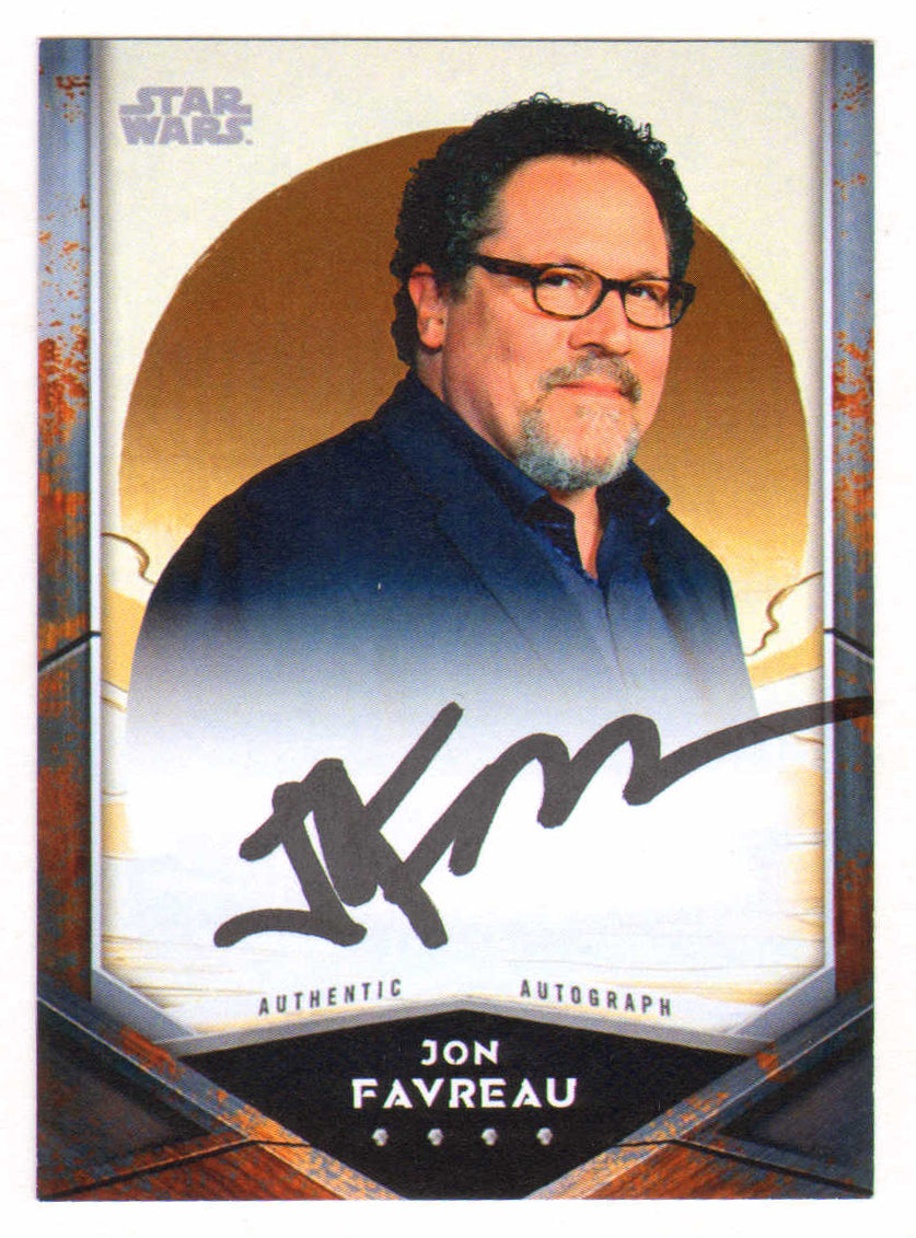 
                  
                    Jon Favreau Creator of Star Wars: The Mandalorian Signed Custom Trading Card
                  
                