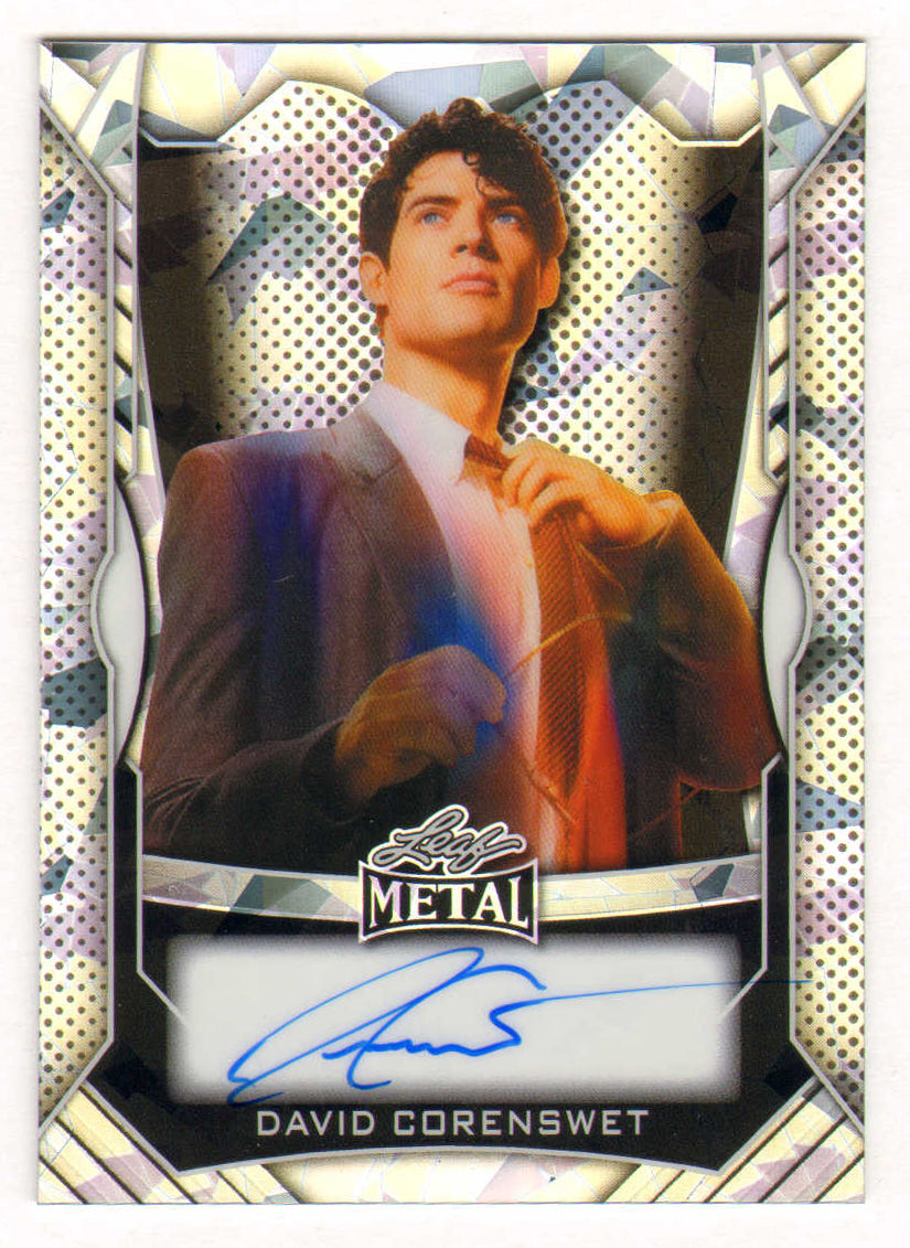 
                  
                    David Corenswet as Clark Kent / Superman in James Gunn's Superman Signed 2025 Leaf Metal Trading Card Limited Edition 6/10
                  
                