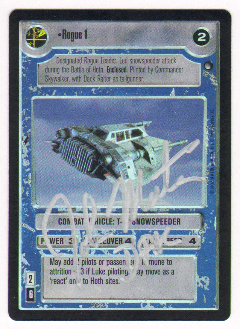 
                  
                    John Morton as Dak Ralter in Star Wars: The Empire Strikes Back Signed Star Wars Customizable Card Game #2 Trading Card with Character Name
                  
                