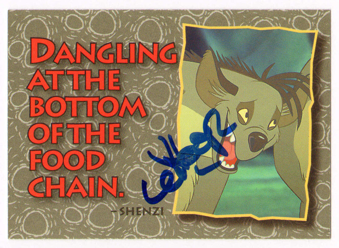 
                  
                    Whoopi Goldberg as Shenzi in Disney's The Lion King Signed Skybox Trading Card #84
                  
                