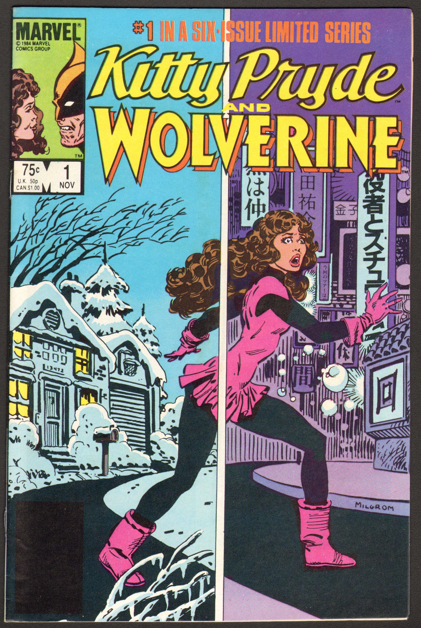 
                  
                    Kitty Pryde & Wolverine #1 Comic Book - 1st Appearance of Ogun - 1984
                  
                