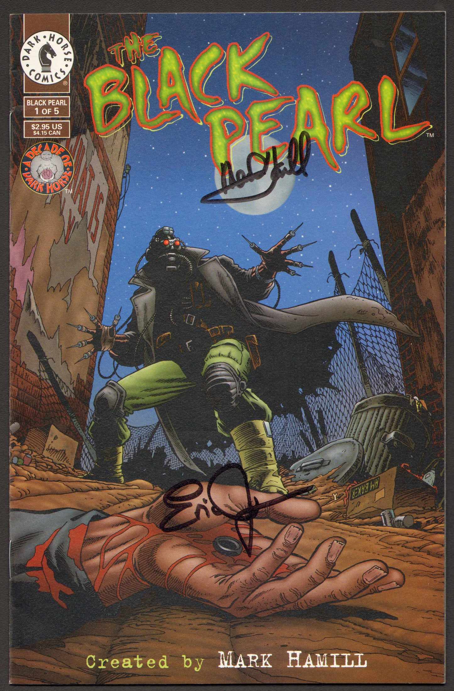 
                  
                    The Black Pearl #1 Comic Book - Signed by Creators: Mark Hamill & Eric Johnson
                  
                