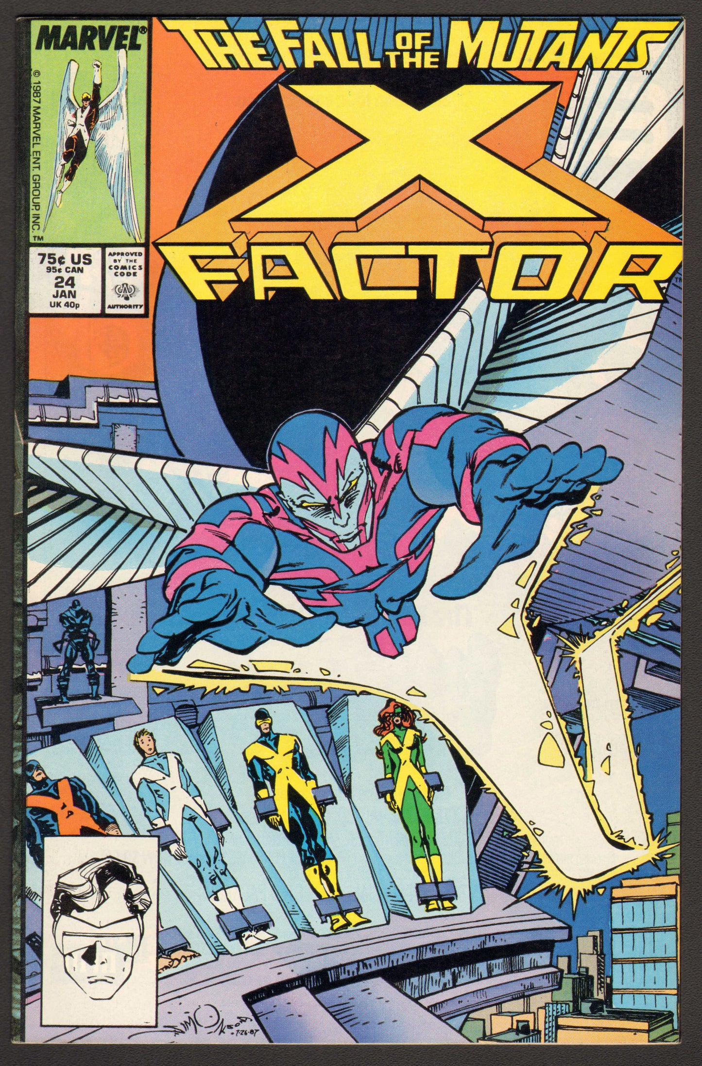 
                  
                    X-Factor #24 Comic Book - 1st Appearance of Archangel - Key Issue - 1988
                  
                