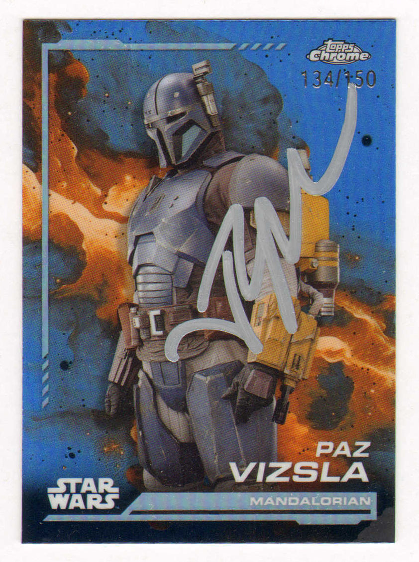 
                  
                    Jon Favreau Creator of The Mandalorian Signed Topps Chrome Trading Card #49 Limited Edition 134/150
                  
                