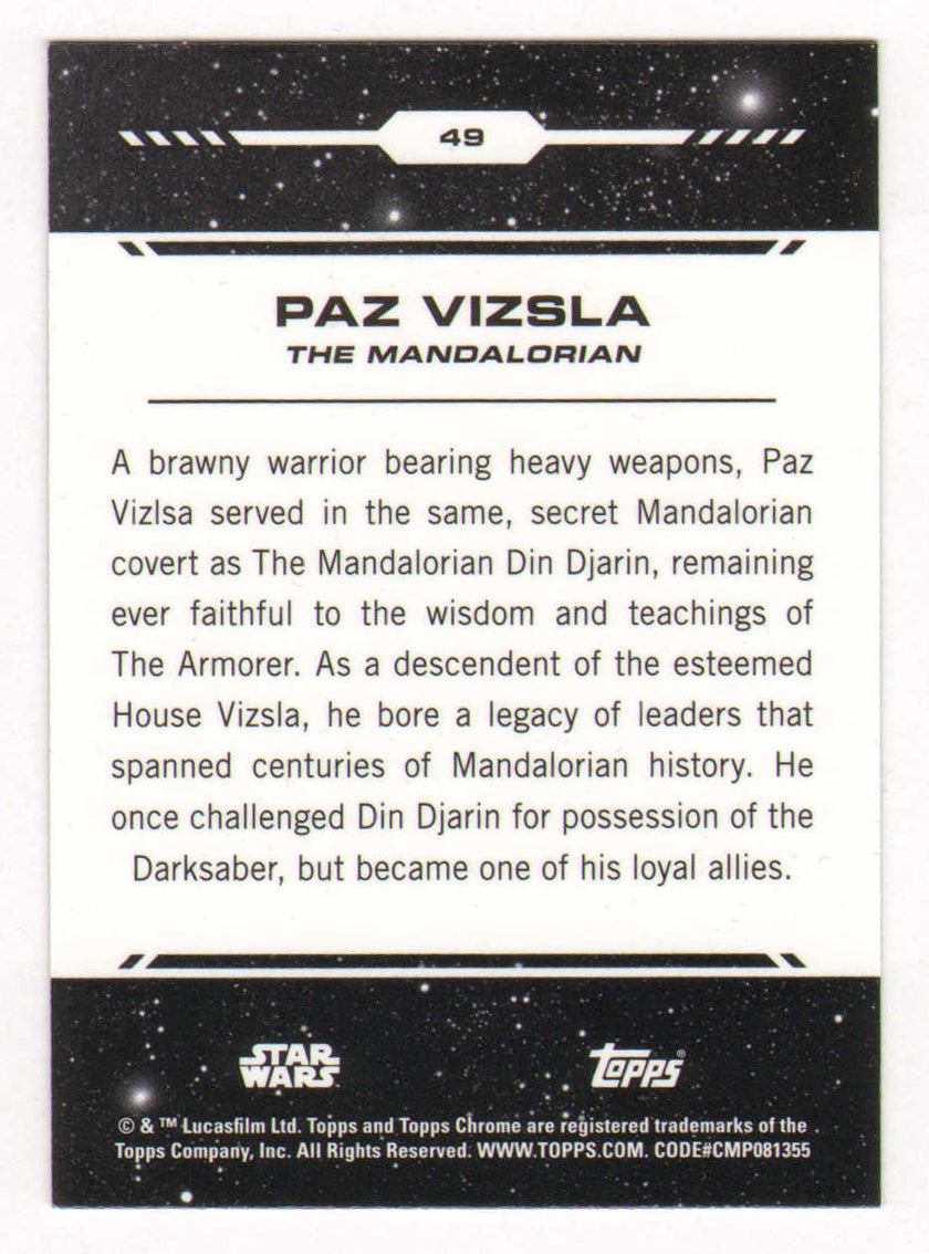 
                  
                    Jon Favreau Creator of The Mandalorian Signed Topps Chrome Trading Card #49 Limited Edition 134/150
                  
                