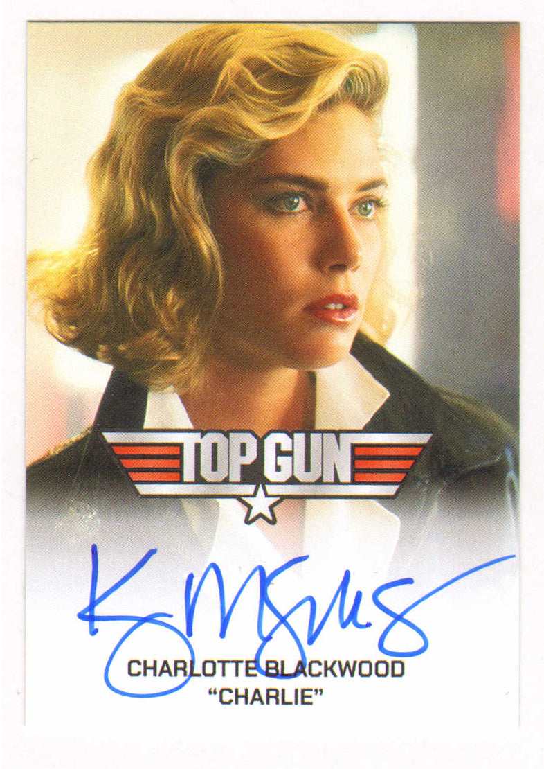 
                  
                    Kelly McGillis as Charlie in Top Gun Signed Top Gun Trading Card
                  
                