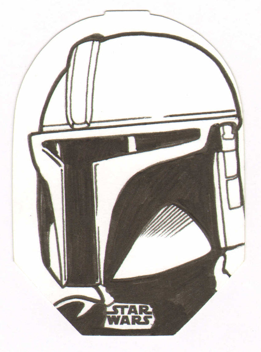 
                  
                    Star Wars: The Mandalorian Season 2 Topps Sketch Trading Card by Rich Molinelli
                  
                