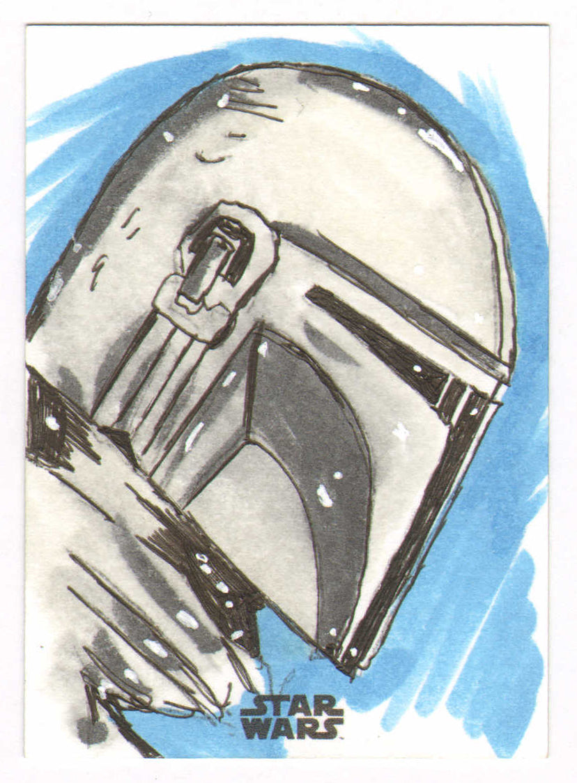 
                  
                    Star Wars: The Mandalorian Season 2 Topps Sketch Trading Card by Zach Waksy
                  
                