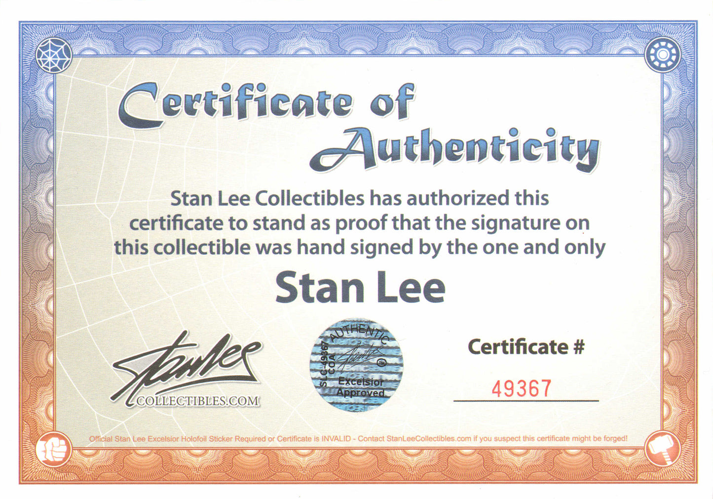 
                  
                    Stan Lee Co-creator & Former Editor-in-chief of Marvel Comics Signed 13x20 Mini Poster
                  
                