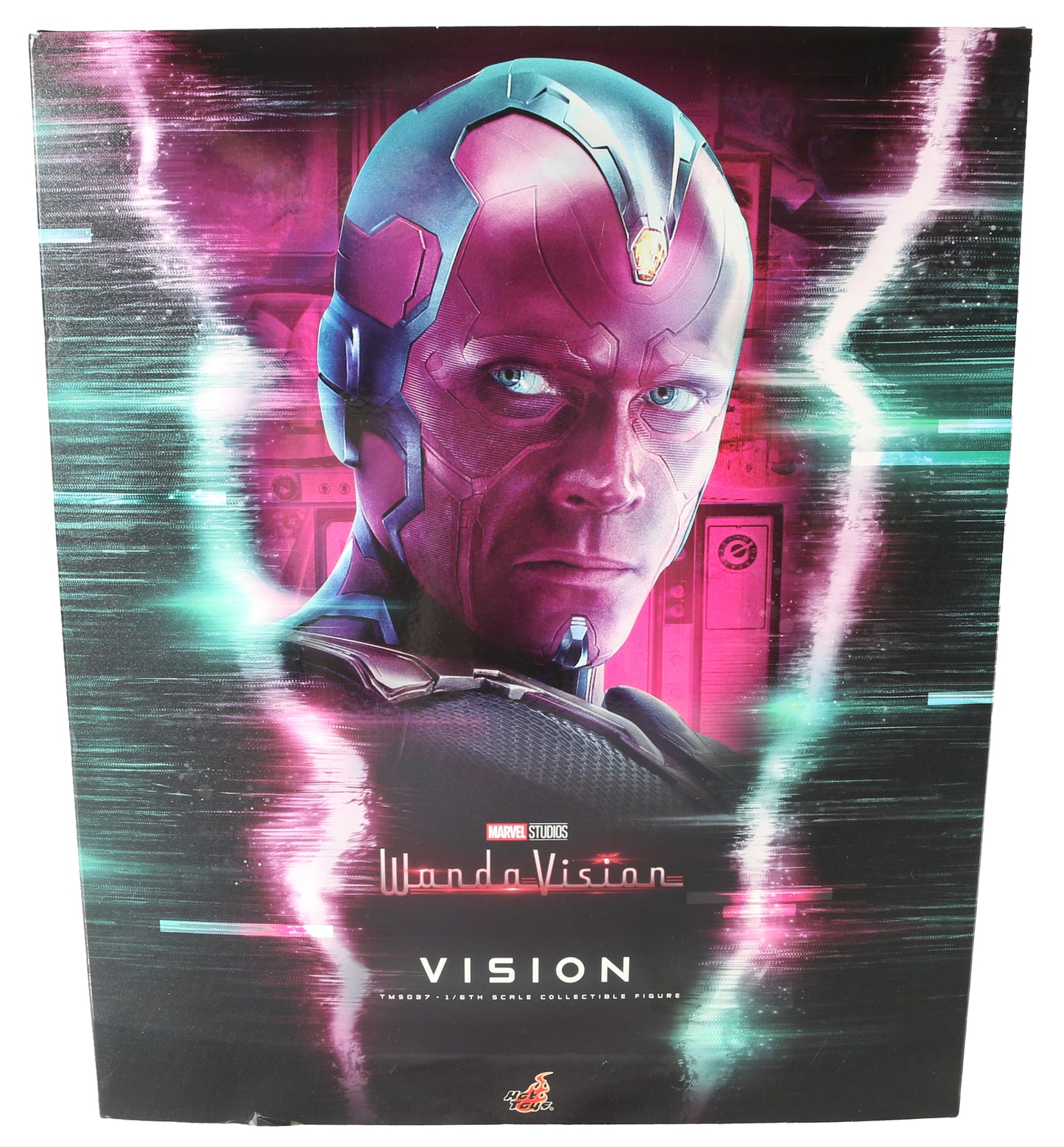 
                  
                    Paul Bettany as The Vision in WandaVision (JSA) Signed Hot Toys Sixth Scale Figure with Character Name
                  
                