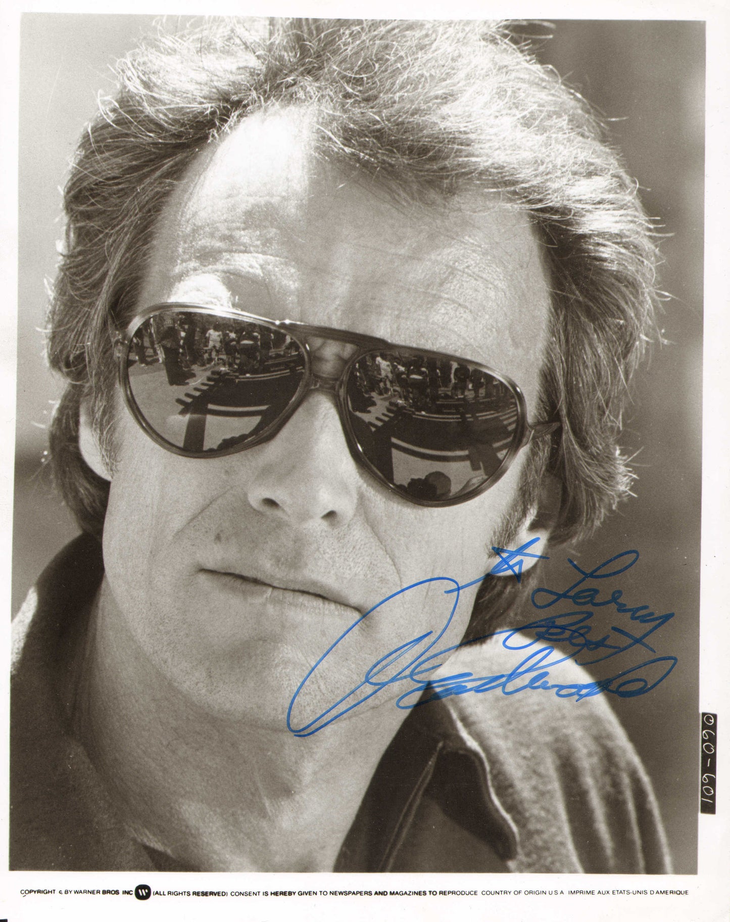 
                  
                    Clint Eastwood as Inspector Dirty Harry Callahan in The Enforcer (Beckett) Signed 8x10 Photo
                  
                