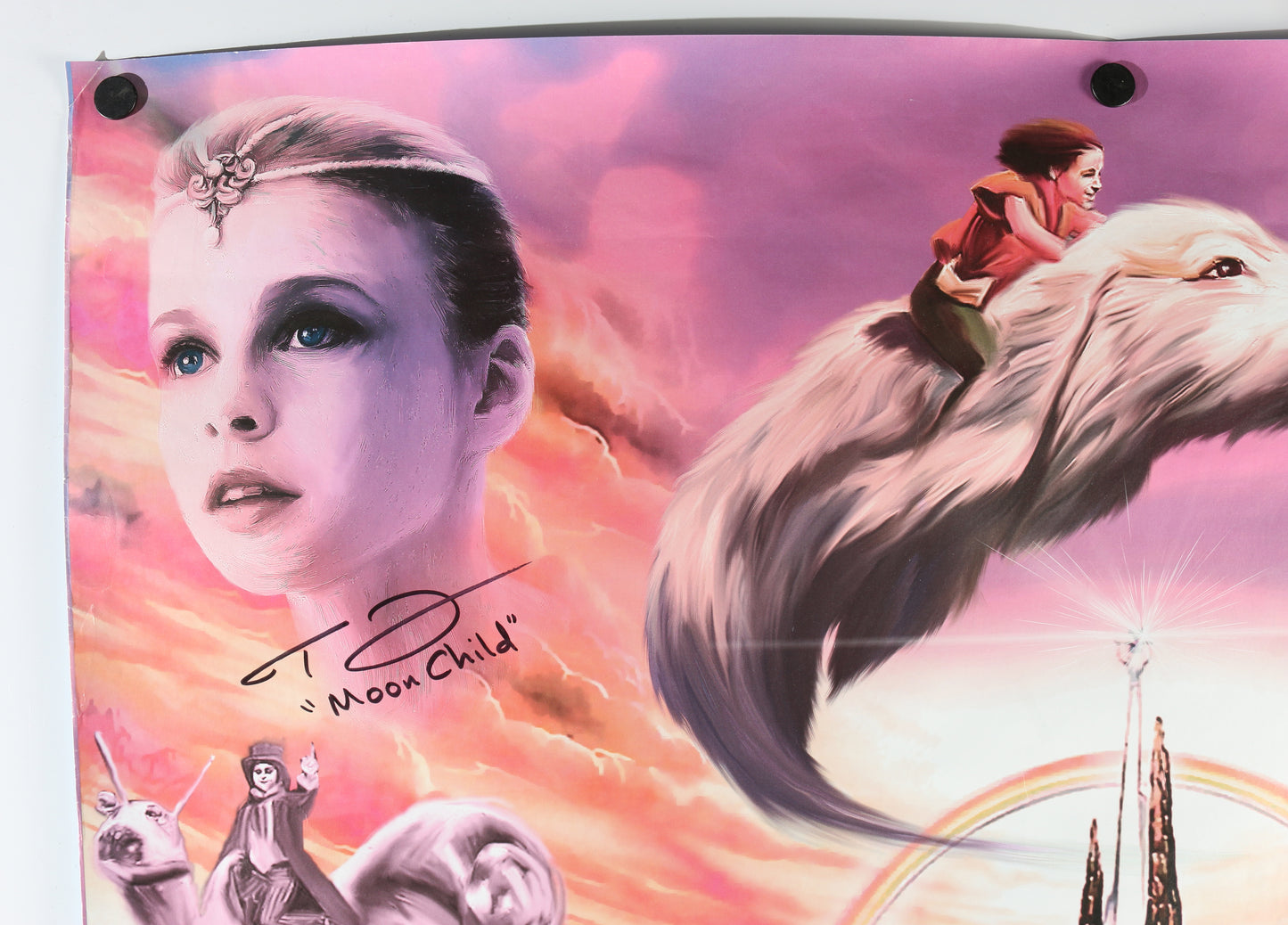 
                  
                    Tami Stronach as Childlike Empress / Moon Child in The NeverEnding Story Signed 27x39 Poster with Character Name
                  
                