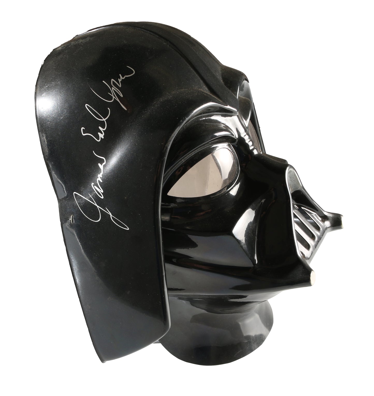
                  
                    James Earl Jones as Darth Vader in Star Wars Signed Halloween Mask
                  
                