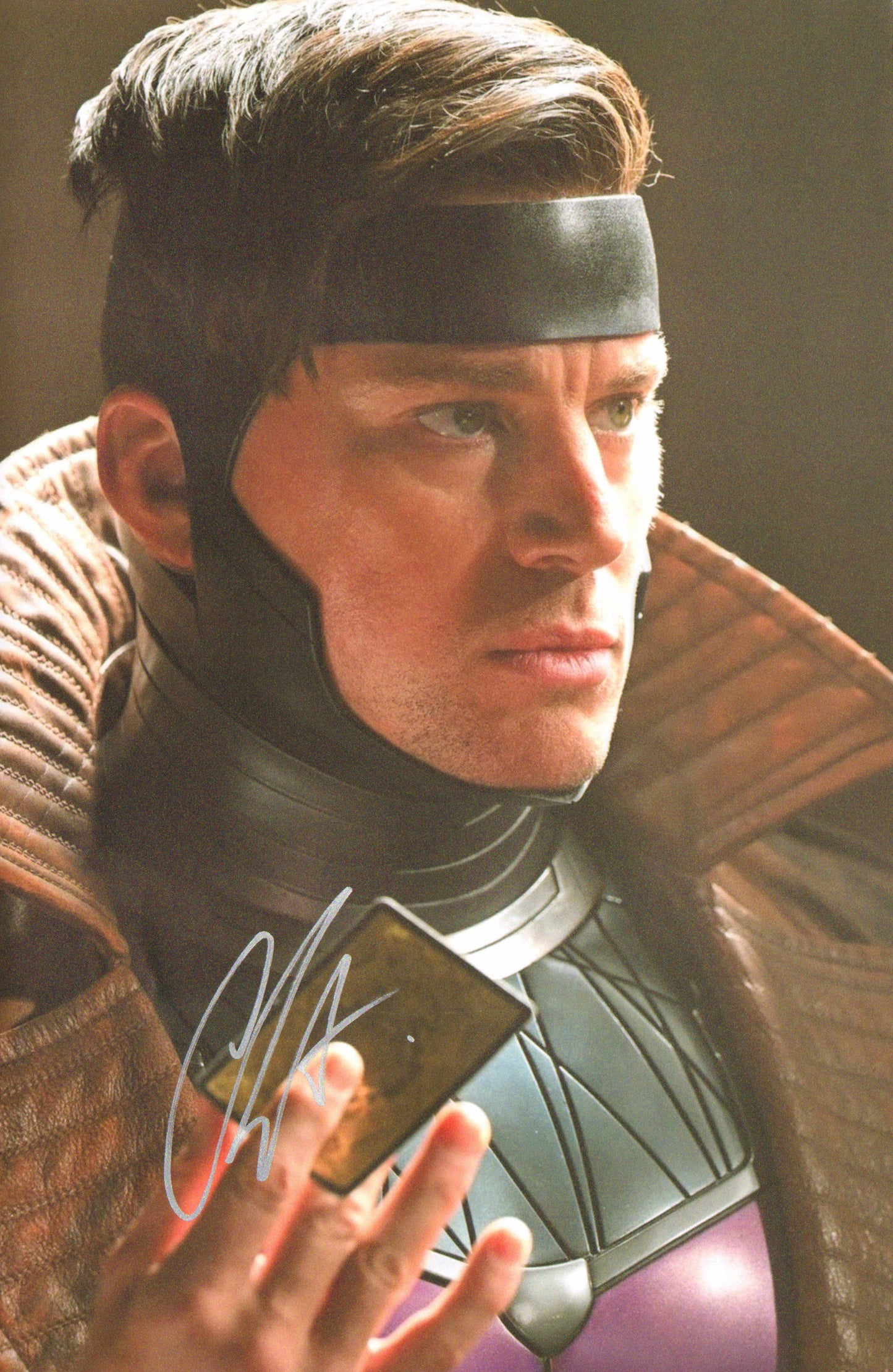 
                  
                    Channing Tatum as Remy LeBeau / Gambit in Deadpool & Wolverine Signed 12x18 Photo
                  
                