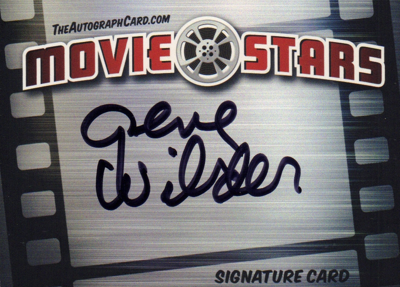 
                  
                    Gene Wilder from Willy Wonka & the Chocolate Factory, The Producers, Blazing Saddles, & Young Frankenstein Signed 3.5 x 2.5 Index Card
                  
                