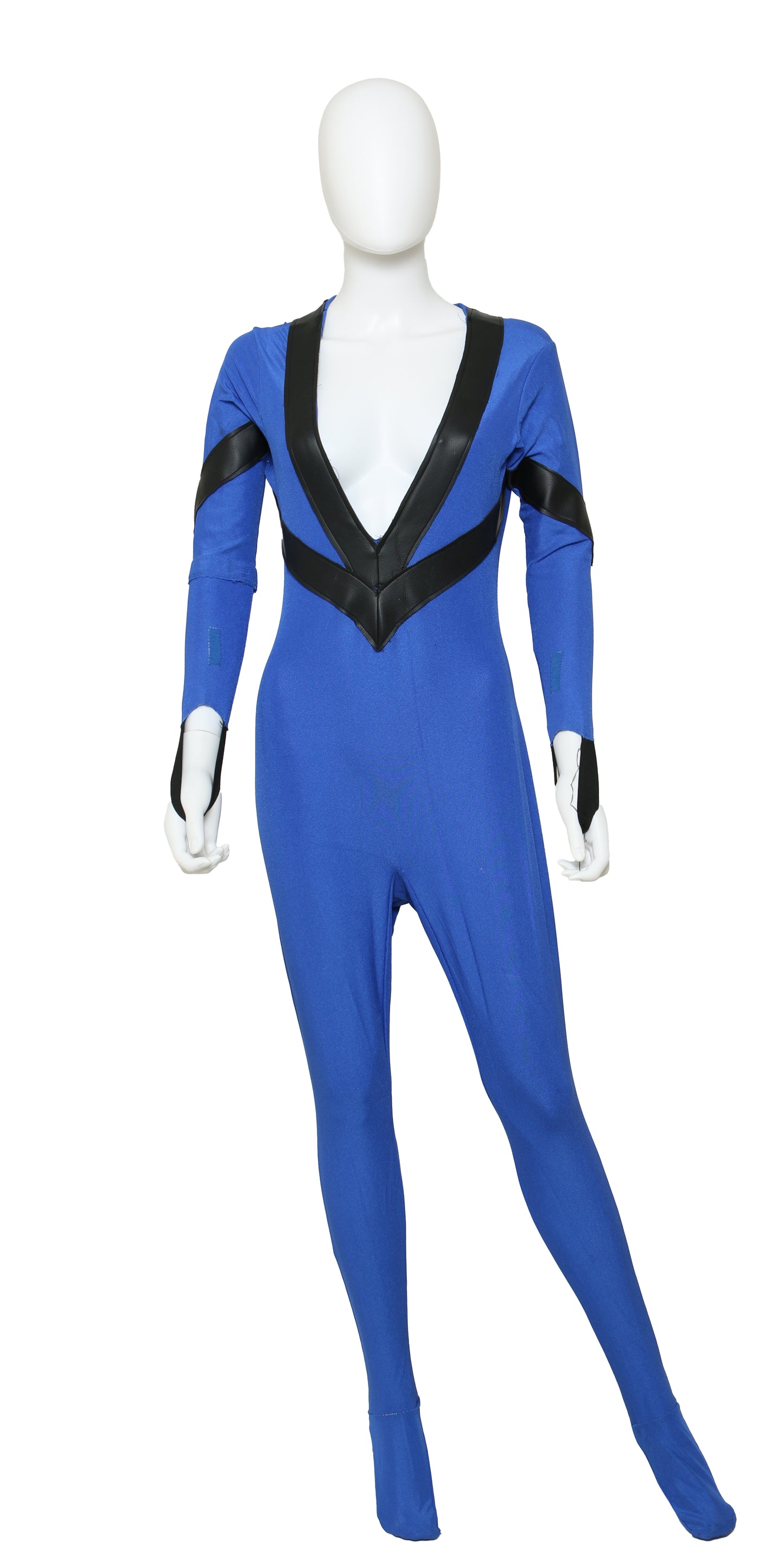 
                  
                    Superhero Movie Prototype Test Fitting Wardrobe for Pamela Anderson as the Fantastic Four Parody Character "Invisible Girl" - 2008
                  
                
