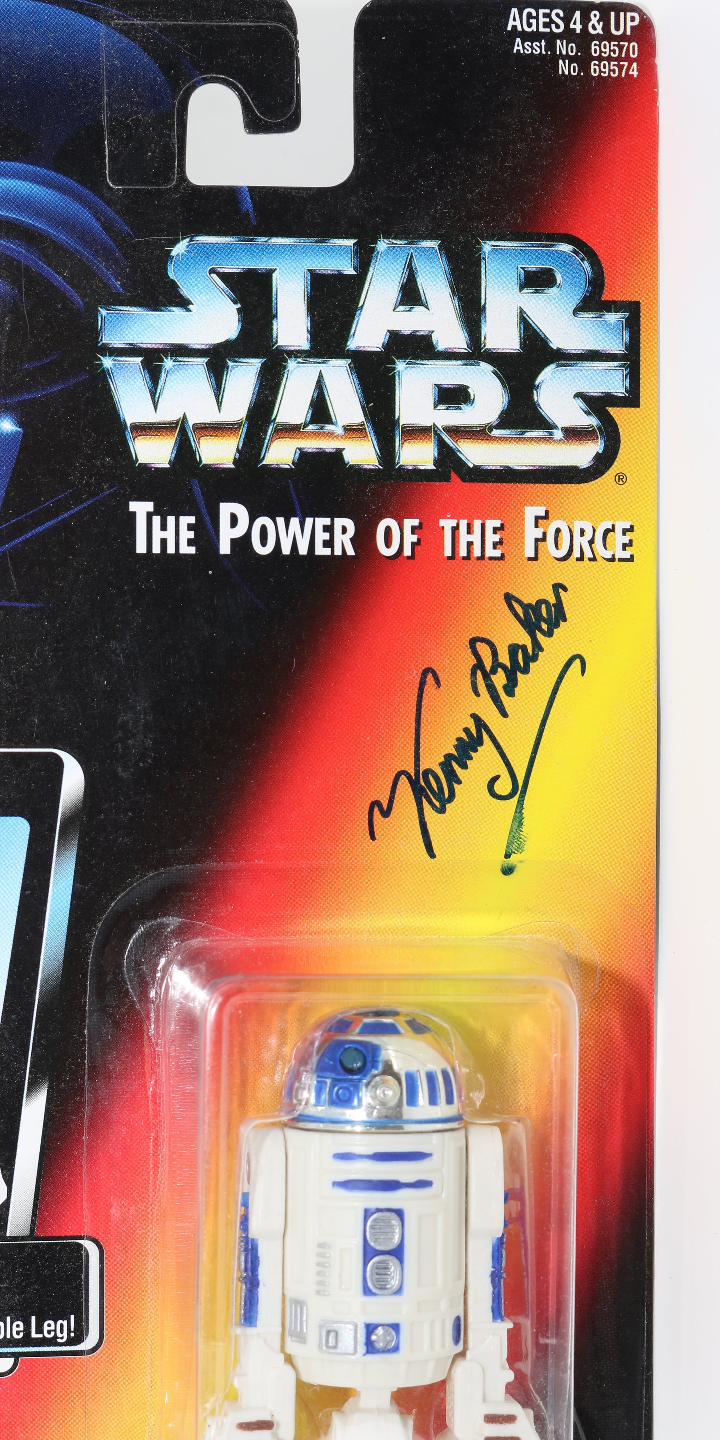 
                  
                    Kenny Baker as R2-D2 from Star Wars: A New Hope POTF Power of the Force Action Figure
                  
                