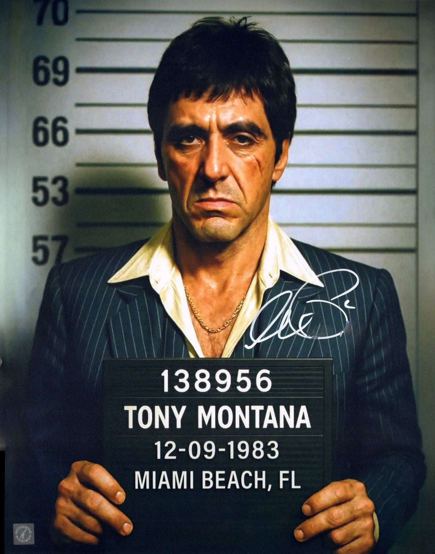 
                  
                    Al Pacino as Tony Montana in Scarface Signed 16x20 Photo
                  
                