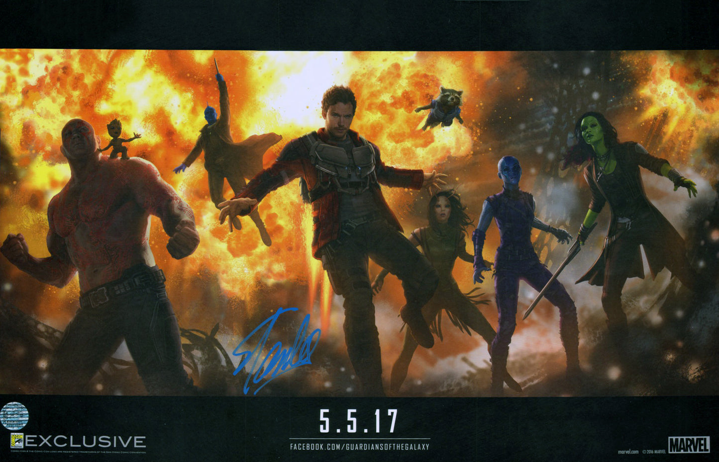 
                  
                    Stan Lee Co-creator & Former Editor-in-chief of Marvel Comics Signed 13x20 Mini Poster
                  
                