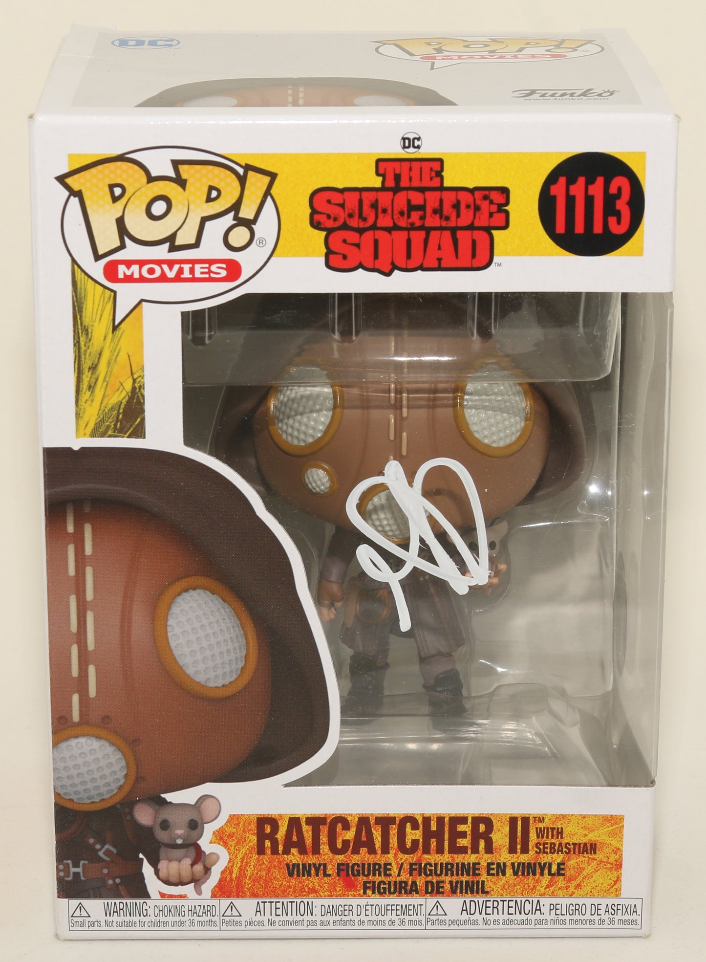 
                  
                    Daniela Melchior as Ratcatcher 2 in The Suicide Squad (SWAU) Signed Funko POP!
                  
                
